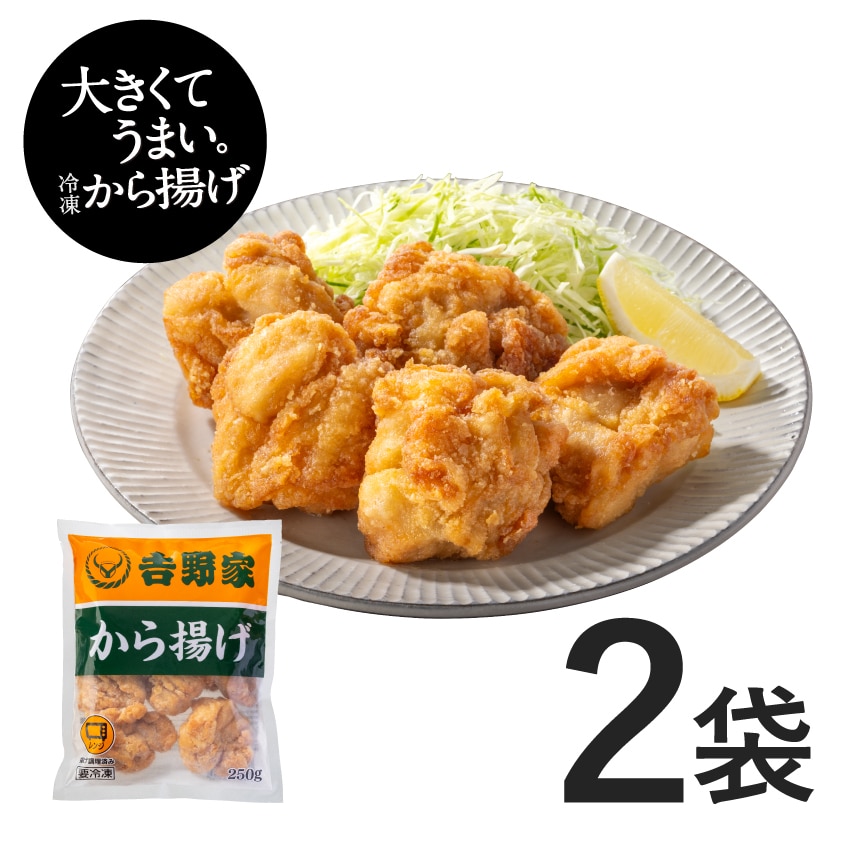 から揚げ 500g（250g×2袋)【冷凍】