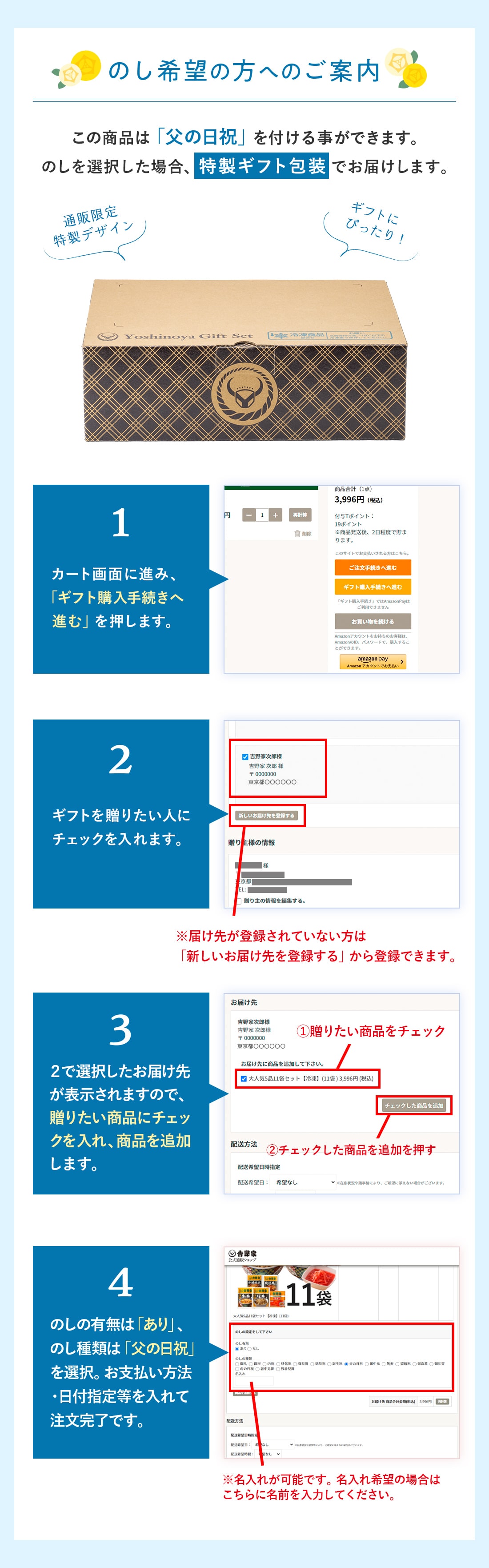 父の日のし
